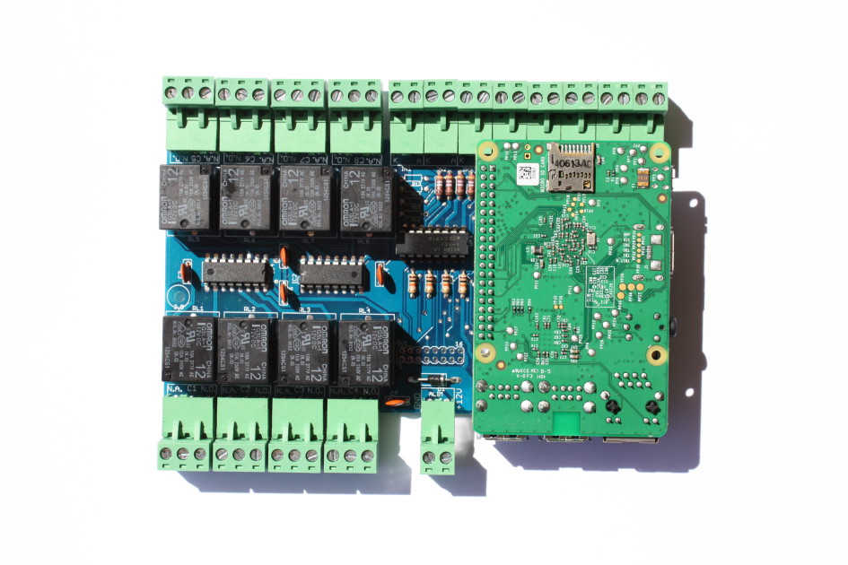 OssoPI Raspberry PI (1 B+ or 2) I/O expansion board