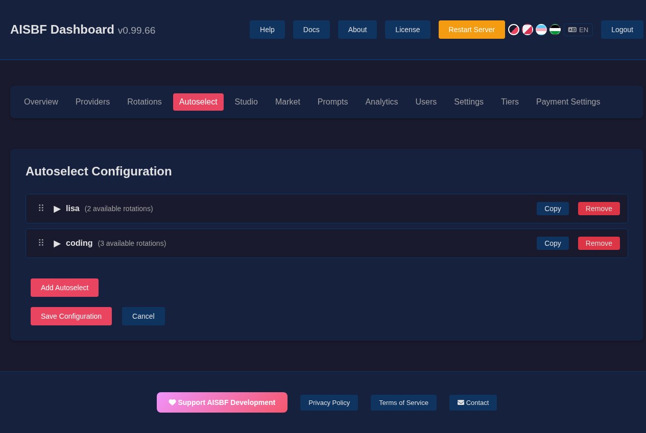 AI-assisted model autoselect