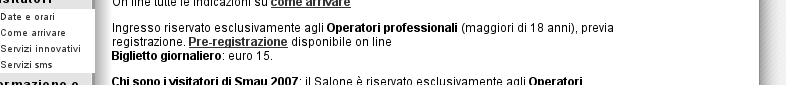 SMAU 2007 – qualche dubbio nella pre-registrazione